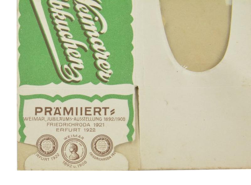 German Third Reich / Weimar Era Folding Package of Leb.u.honigkuchen
