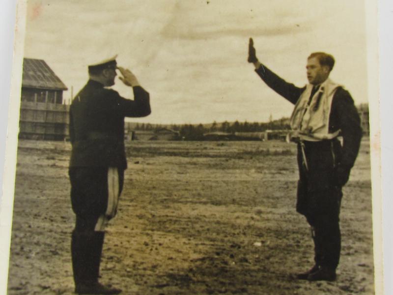 5x Photos of Focke Wulf fw189 Celebration 2000 Hours Flight