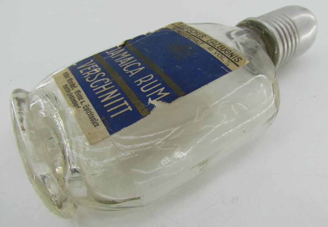 German Jamaica Rum Verschnitt Pocket Bottle – Arthur Mentschel, Berlin-Zehlendorf