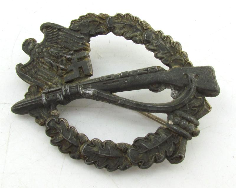 Infantry Assault Badge in Silver ( Sturmabzeichen ) – Frank & Reif, Stuttgart