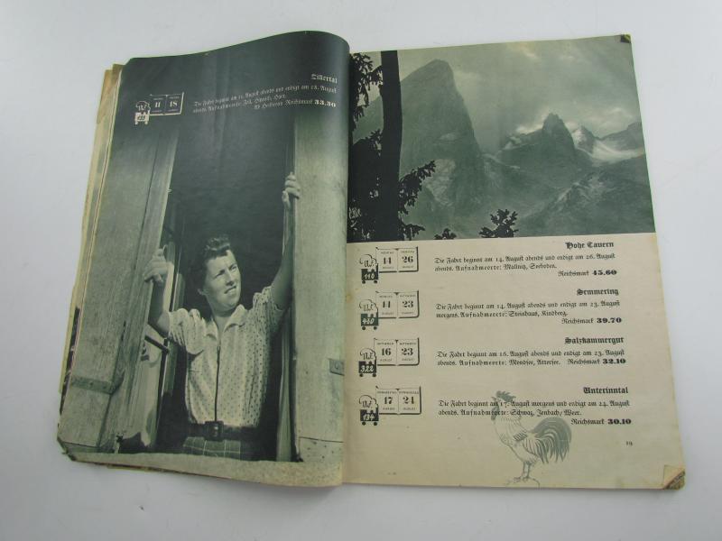 Book : Urlaubsfahrten 1939  ( Kraft Durch Freude )