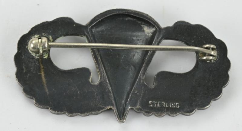 US WW2 Sterling Silver Jumpwing