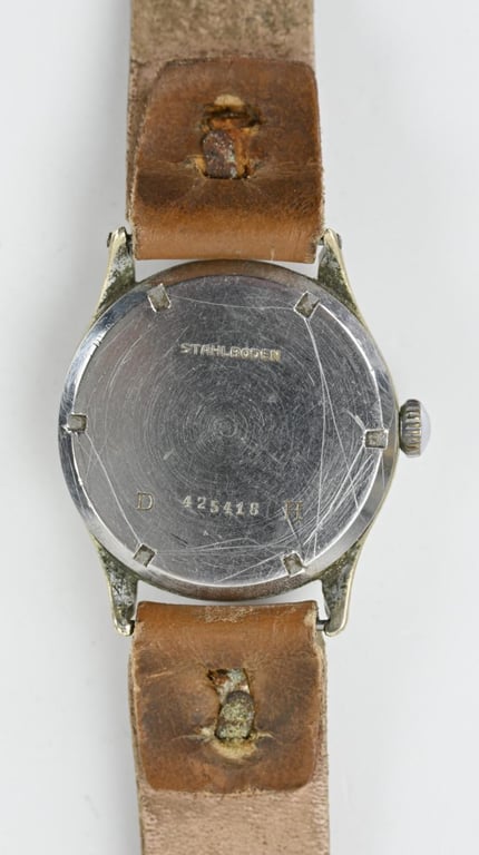 German WH Working Wrist Watch 'Record Watch Co.'