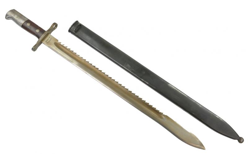 Swiss M1914 Schmidt-Rubin Sawback Bayonet