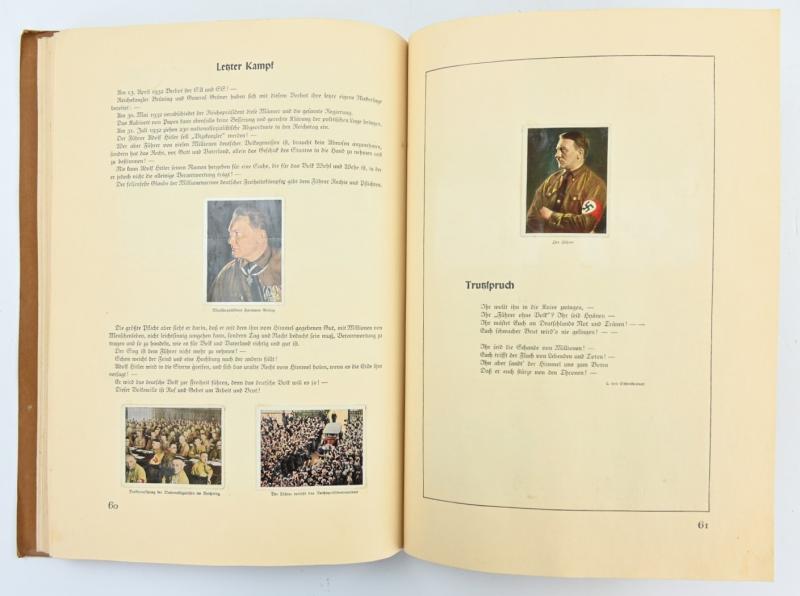 German Third Reich Cigaretalbum 'Kampf ins Dritten Reich'