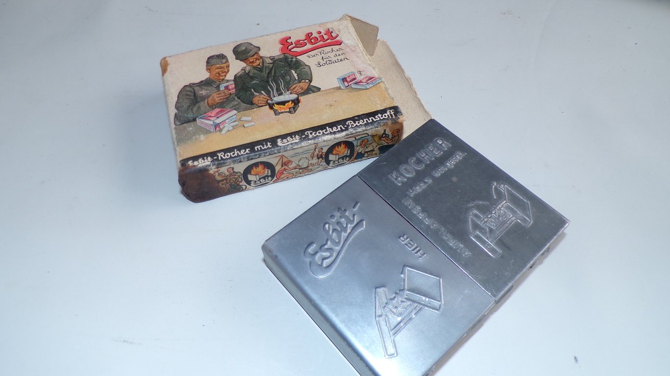 Whermacht Esbit Kocher Set