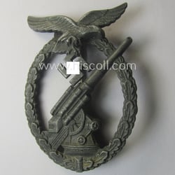 WH (Luftwaffe) 'Flakkampfabzeichen' being a very detailed albeit...