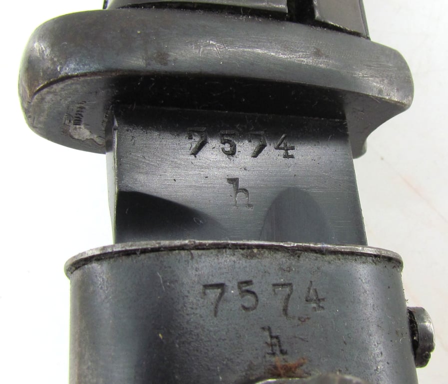 Matching Clemen & Jung K98 Bayonet – 1938