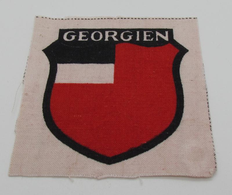 Wehrmacht ( Heer ) Printed 'Georgien' Volunteer Sleeve
