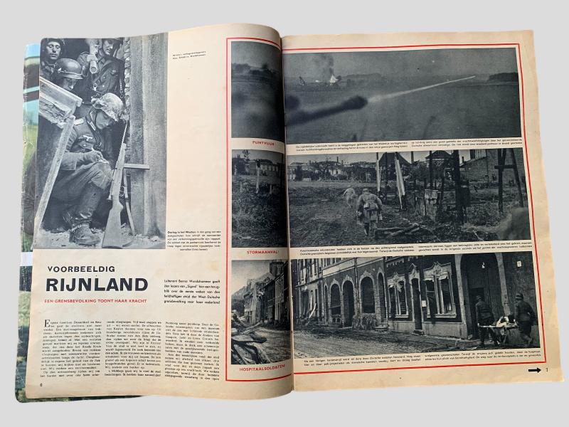 German WWII Magazine 'Signal' 1945 Nr. 4