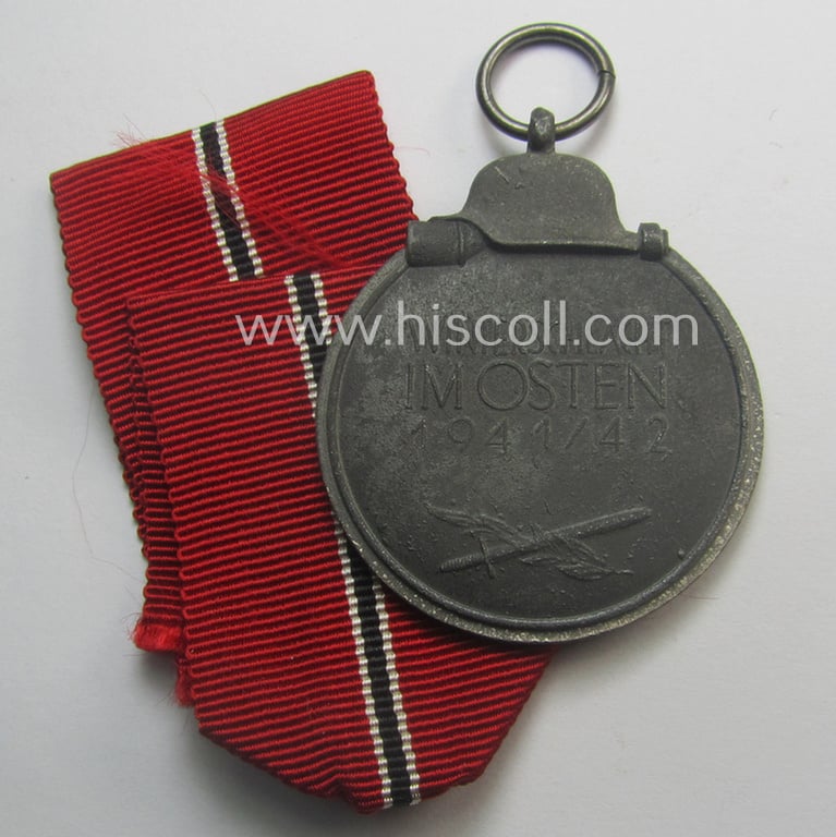 Medal-set: 'Winterschlacht im Osten 1941-42' being a typical non-maker-marked specimen that comes in a hardly used condition