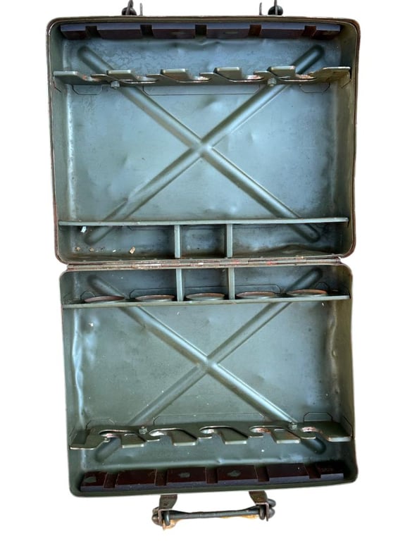 WH (Heer) Metal 5cm Mortar Ammo Case