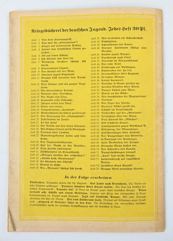 German Hitler Youth Booklet