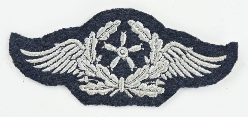 German LW Career Sleeve Patch 'Aviation Technician'