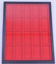 Full Box of Riker 160 Display Cases with...