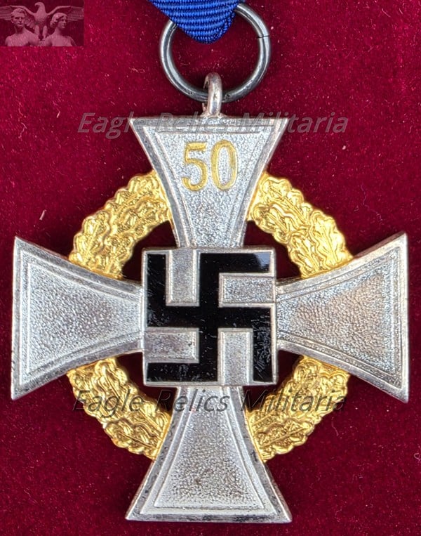 Civil Service Long Service Award, Special Grade for 50 Years