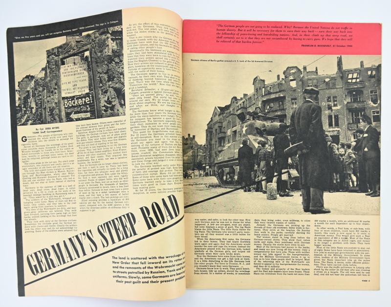 US WW2 Yank Magazine 17 August 1945