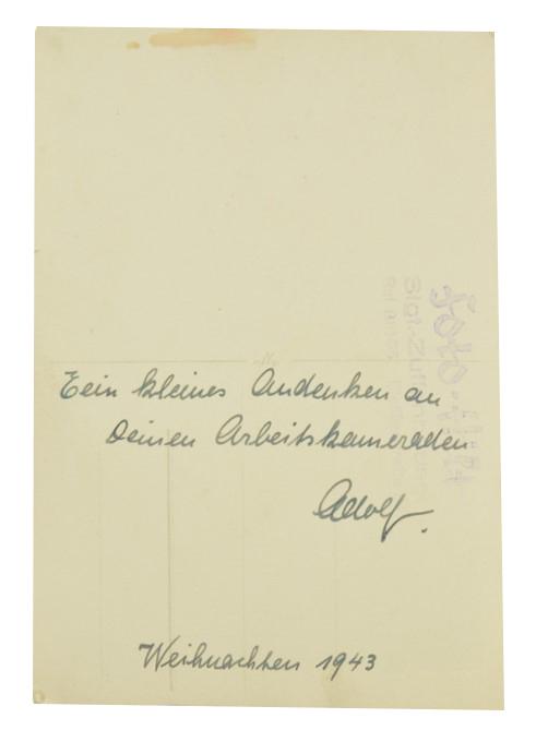 German WH NCO Portrait Picture