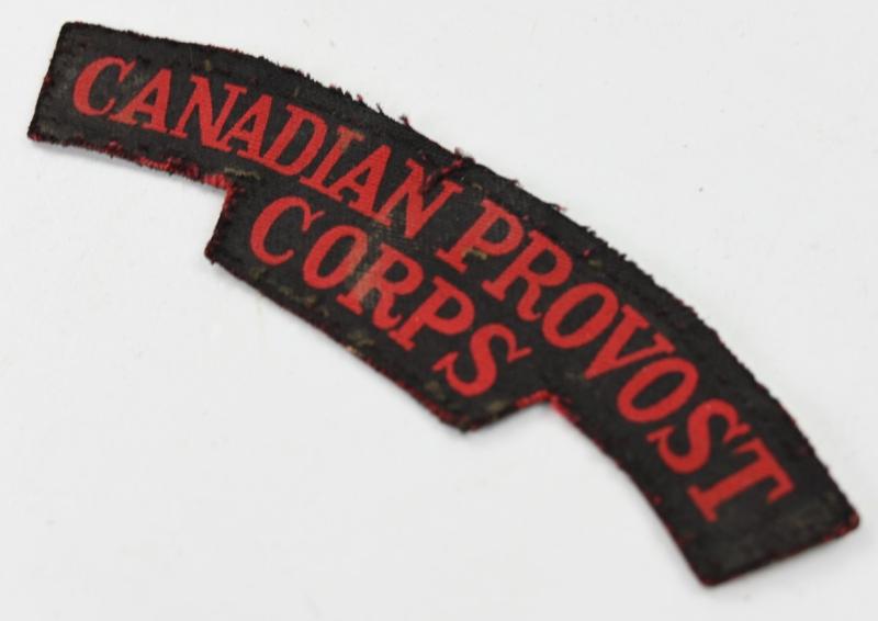 Canadian WW2 Provost Corps Shoulder Flash
