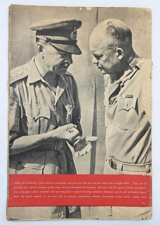 British WW2 Magazine 'Tunisia'