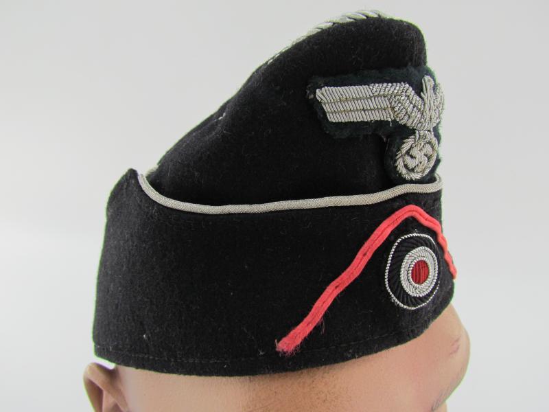 Wehrmacht Panzer Officer Overseas Cap