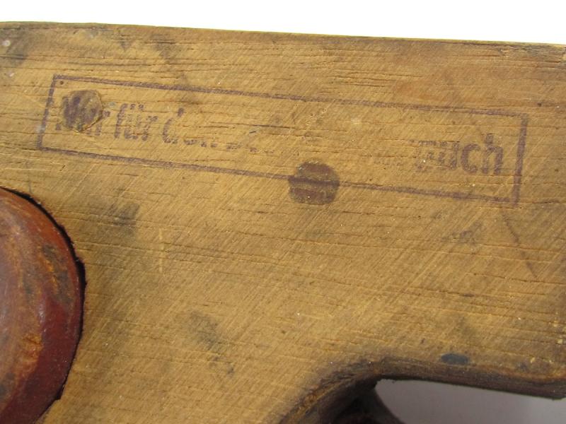 Wehrmacht Pioneer Wooden High Voltage Pliers In a Bag