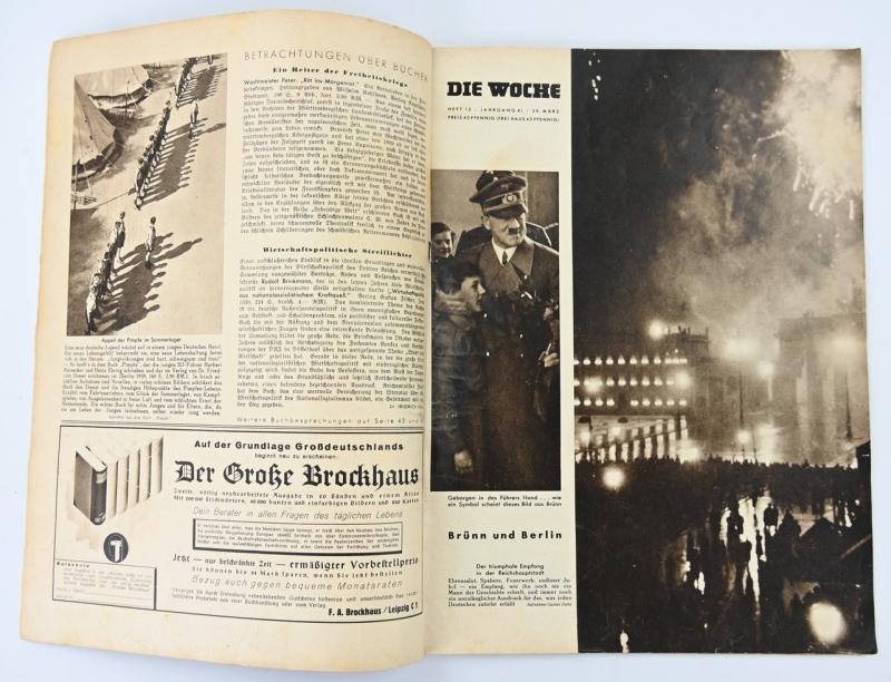 German Third Reich Magazine 'Die Woche' 1940