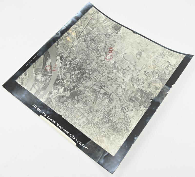 Allied WW2 Aerial Reconnaissance Picture France
