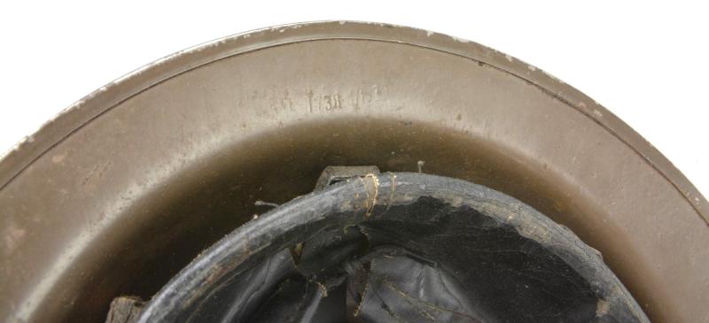 British WW2 MKII Brodie Helmet 'PRJF'