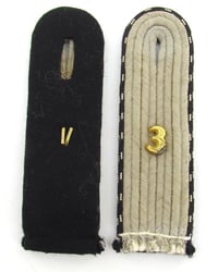 Wehrmacht ( Heer ) "Panzer-pioneer" Shoulder Boards ...Rare