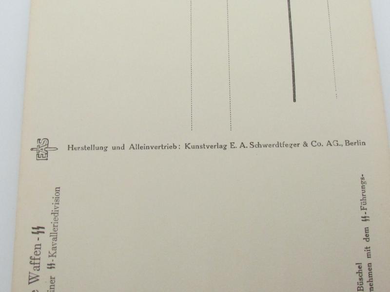 Postcard : Unsere Waffen-SS