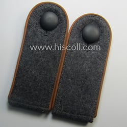 Pair of WH (Luftwaffe) EM-type shoulderstraps as piped...