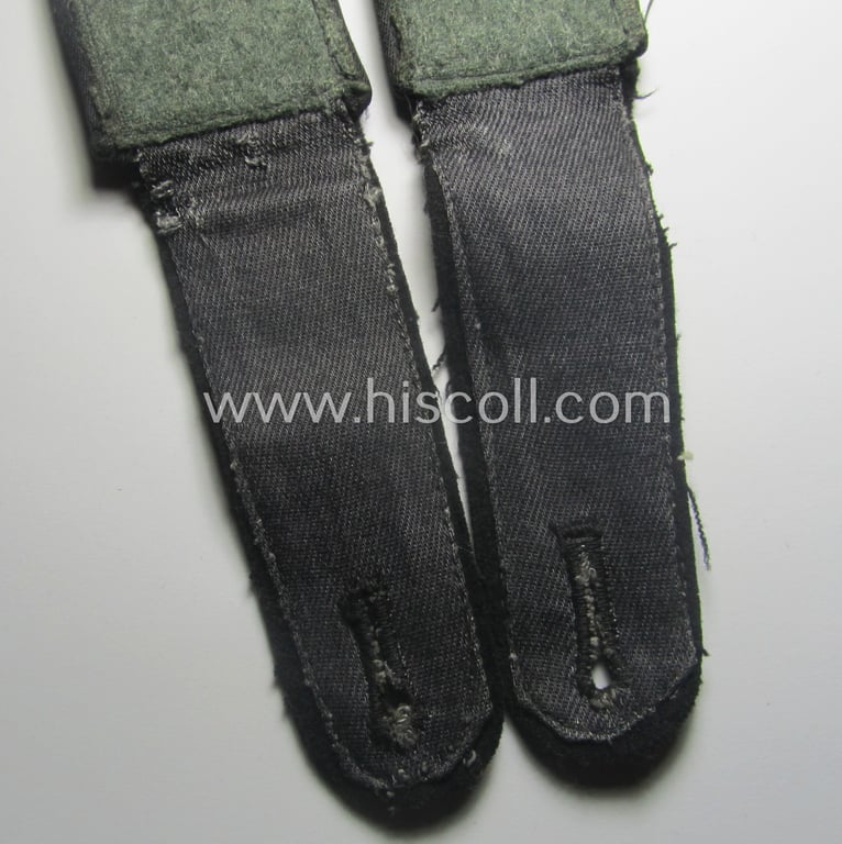 Pair of Waffen-SS, early- (ie. mid-) war-period EM-type shoulderstraps: 'SS-Mann der Waffen-SS Pionier-Trpn.'