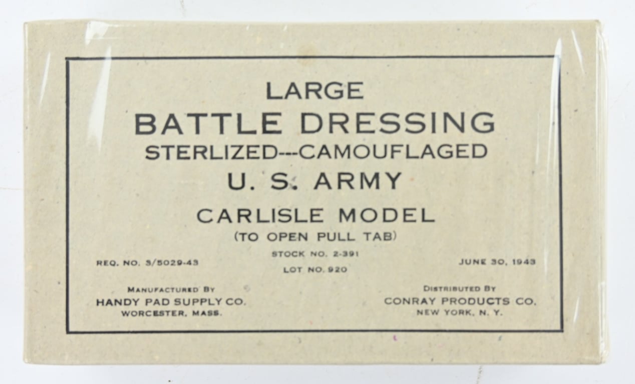 US WW2 Medical Large Battle Dressing