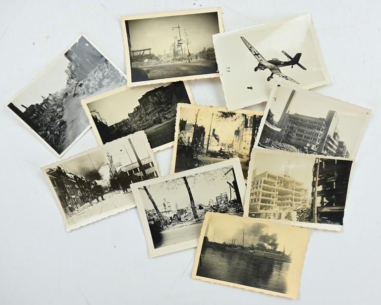 Dutch WW2 Pictures of the Rotterdam Bombing May 1940