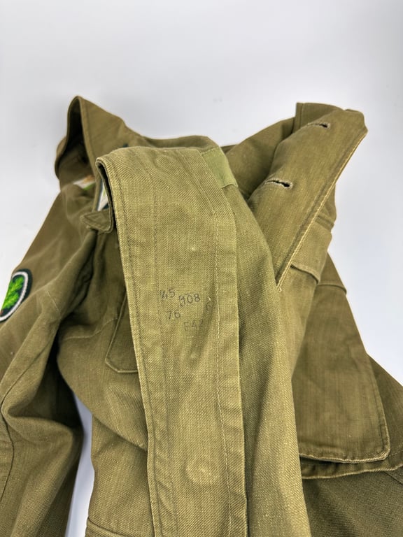 Army (Heer) tropical ‘Afrikakorps’ Feldbluse for mountain trooper ‘Gebirgsjäger’ officer