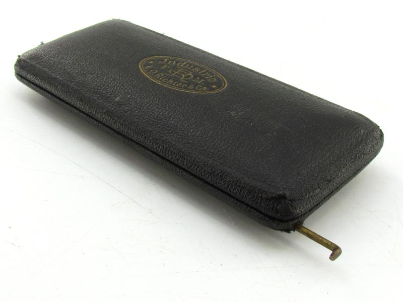 German WWII Era Map Cased Compass Set