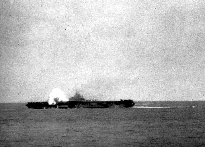 US Navy Distress Light Aircraft Carrier U.S.S. Hancock