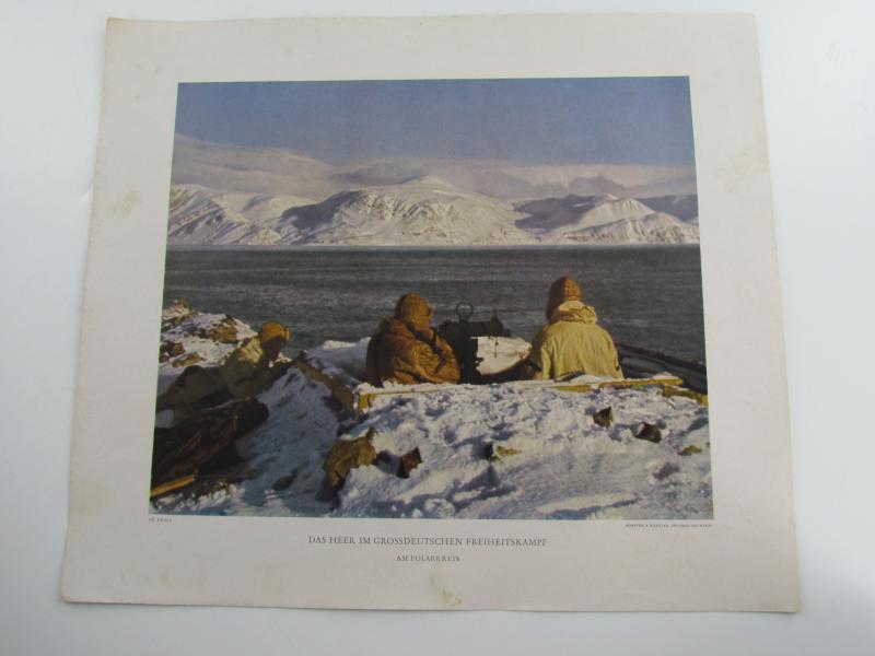 German.Printed Photo,”Das Heer Im Grossdeutschen Freiheitskampf