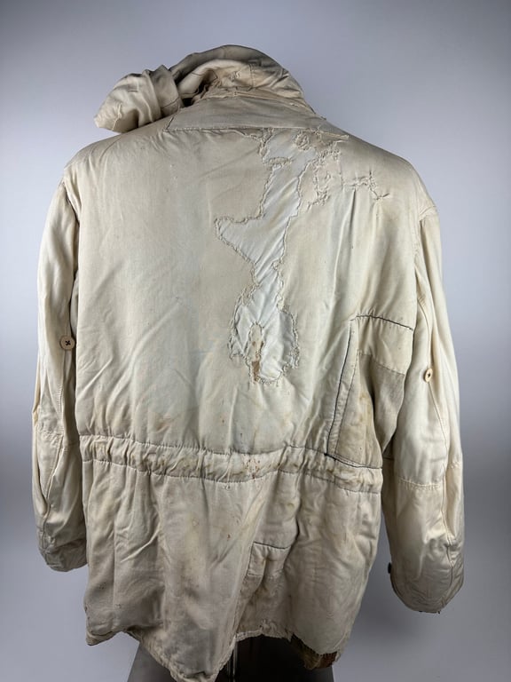 WW2 German Wehrmacht Reversible Camouflage Winter Parka.
