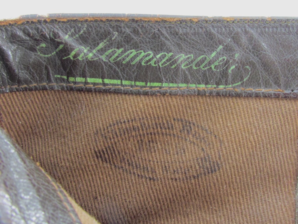 Pair of German Women's High Lace-Up Boots