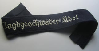 Moderately used, WH (Luftwaffe) cuff-title ie. armband (ie....