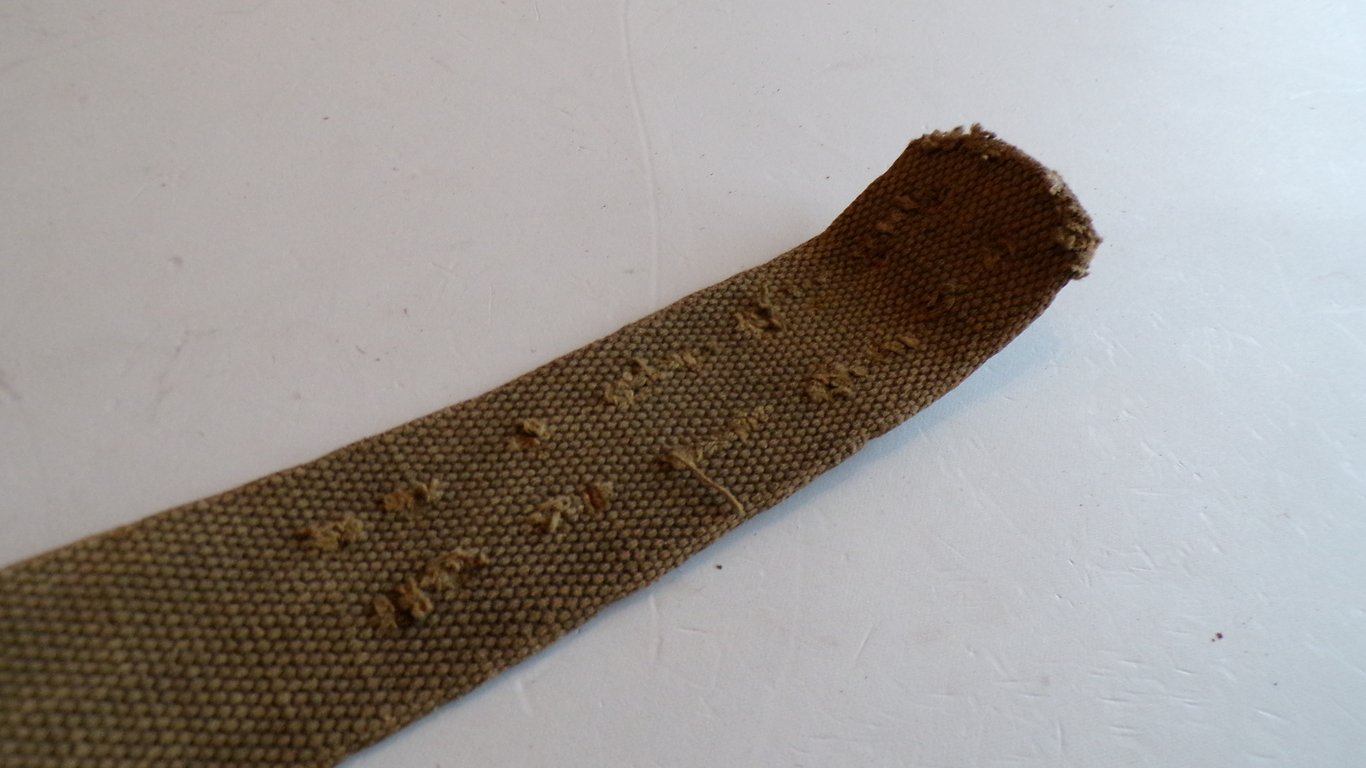 Wehrmacht tropical webbing belt