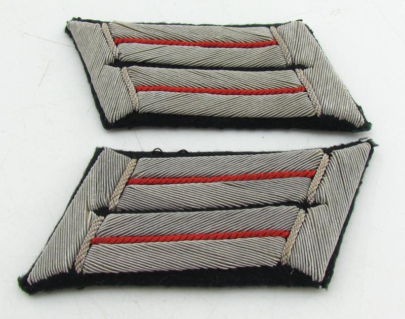 Wehrmacht ( Heer ) Artillery Officers Collar Tabs