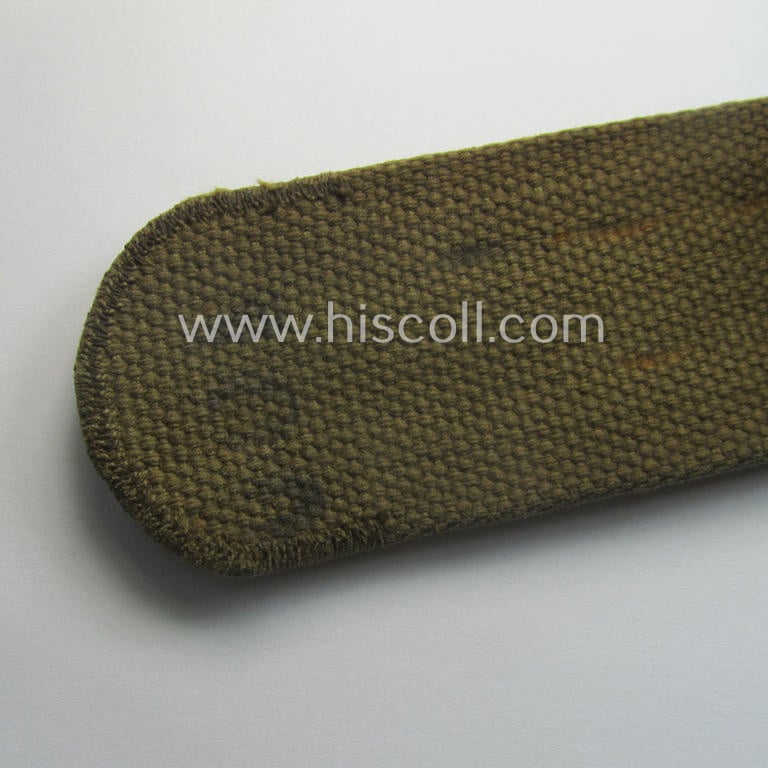 WH (Heeres ie. LW etc.) 'tropical-issue'- belt (ie. 'Koppelriemen') being a 100 cms.-sized- and/or neatly maker-marked example