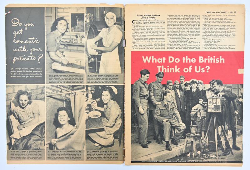 US WW2 Yank Magazine July 30, 1943