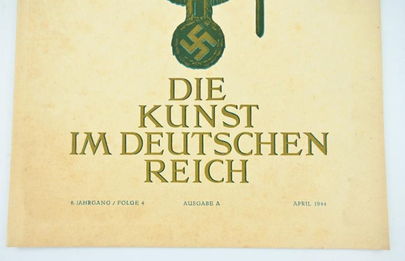 German Third Reich Magazine 'die Kunst im Dritten Reich' 1944