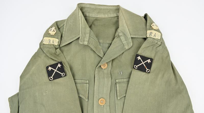 British WW2 JG RA 2nd Div Tunic