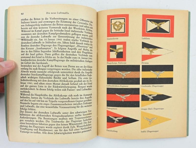 German Luftwaffen Fibel des Deutsche Jungen