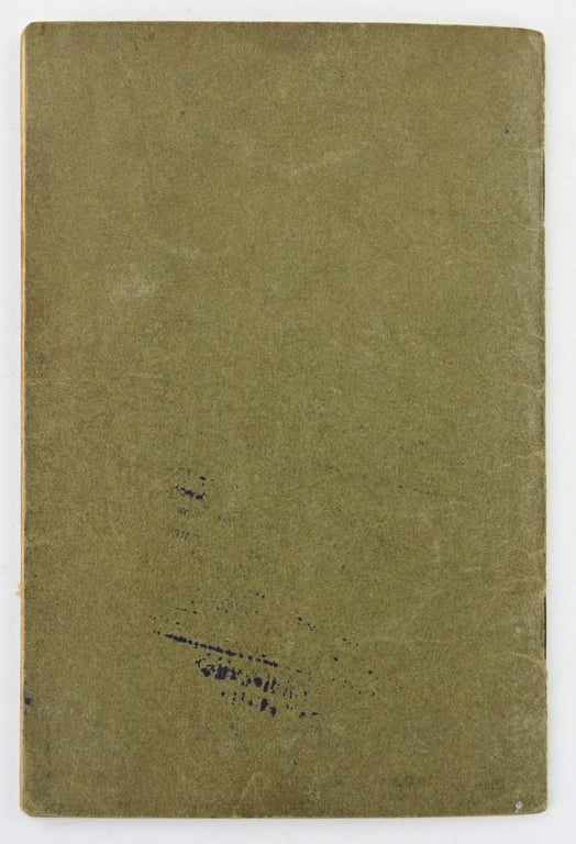 German Third Reich Travelcard 'Wilhelm Walthaus'